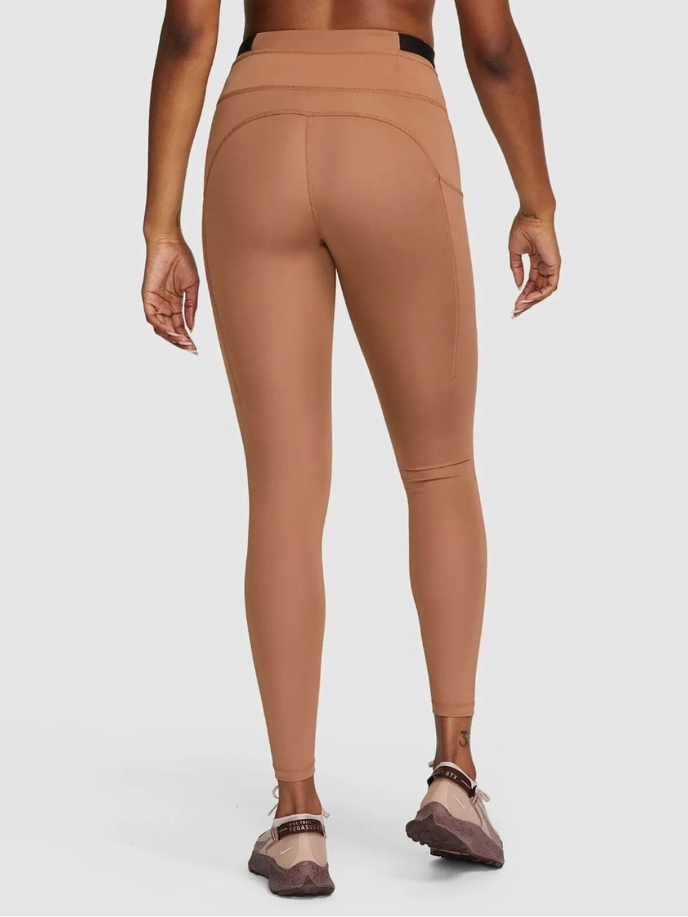 Fall Nike Women's Epict Luxe Pocket Trail Running Hiking Leggings - Picture 5 of 9